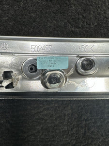 8051328 2013 BMW F10 M5 Front Right Door Panel Trim Strip Aluminum OEM 8051328