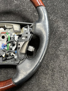 2007 Lexus LS460 Steering Driver Wheel Assembly OEM Black Leather