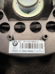 9218695 2013 BMW X5 Floor Subwoofer Speaker Set Front LH & RH Side OEM