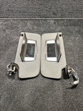 2020 GMC Sierra 2500 Front Left & Right Sun Visors Set OEM Walnut Brown