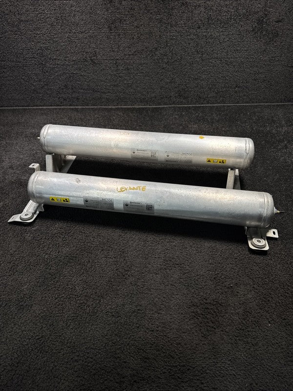 2017 Maserati Levante Front & Rear Air Ride Suspension Reservoir Tanks OEM