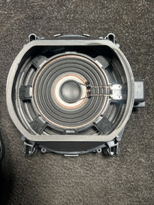 9218695 2013 BMW X5 Floor Subwoofer Speaker Set Front LH & RH Side OEM