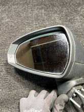 2017 Audi A3 E-tron Left Side Power Door Mirror Heated OEM Gray