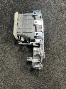 1WA64DX9AD 2017 Dodge Ram 2500 AC Heater Air Vent Assembly W/ Chrome Trim OEM 1WA64DX9AD