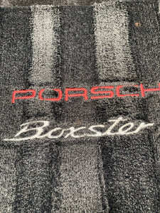 2001 Porsche Boxster S Interior Carpet Floor Mat Set W/ Red Stitching OEM