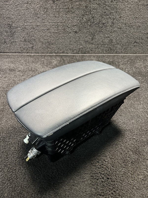 2013 BMW X5 Center Console Arm Rest Storage Compartment Assembly OEM Black