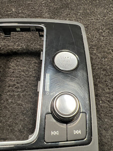 2012 Audi A7 Center Console MMI Nav Radio Control Panel OEM