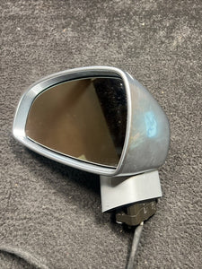 2009 Audi TTS Left Driver Power Door Mirror OEM Aluminum