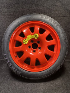 2R83-1007-RA 2009-2021 Jaguar XJ XJL Spare Wheel Tire T135/80R18 OEM 2R83-1007-RA