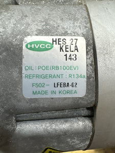 F502-LFEBA-02 2013 Hyundai Sonata Hybrid 2.4L A/C Compressor Assembly OEM