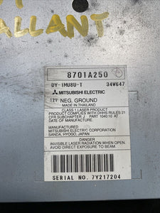 8701A250 2009 Mitsubishi Galant Radio AM FM Stereo CD Player Module OEM 8701A250