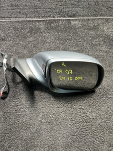 2007 Audi Q7 Right Side Power Door Mirror Heated W/ Blind Spot OEM Gray