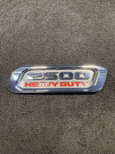 2023 Dodge Ram 2500 Right Side Heavy Duty Hood Badge Emblem OEM