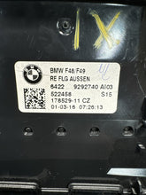 9292740 2016 BMW X1 Front Dash Wood Trim W/ Air Vents OEM 9292740