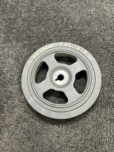 2016 Hyundai Veloster 1.6L Harmonic Balancer Crankshaft Pulley OEM 51k Miles