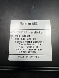 98664532400 2001 Porsche Boxster Audio Sound Amplifier AMP OEM 98664532400