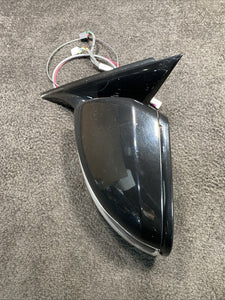 2138109101 2018 Mercedes E63s AMG Left Driver Black Door Mirror Blind Spot Camera Dim OEM
