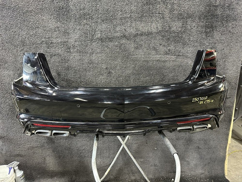 2025 Cadillac CT5 V Series OEM Rear Bumper Complete Assembly BLACK RAVEN