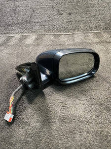 2010-2015 Jaguar XJL Right Passenger Door Mirror W/ Blind Spot OEM Green