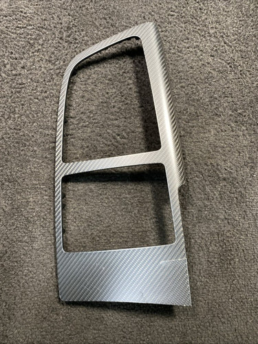 4S1857130C 2017 Audi R8 Matte Carbon Fiber Center Console Trim Panel OEM 4S1857130C