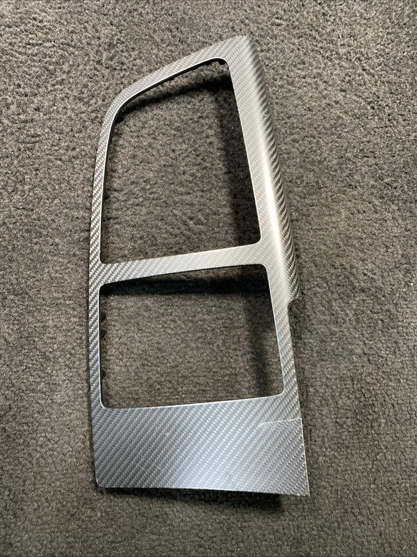 4S1857130C 2017 Audi R8 Matte Carbon Fiber Center Console Trim Panel OEM 4S1857130C