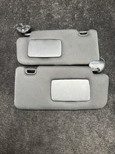 2016 Subaru WRX STI Sun Visors Assembly Set LH & RH Black OEM