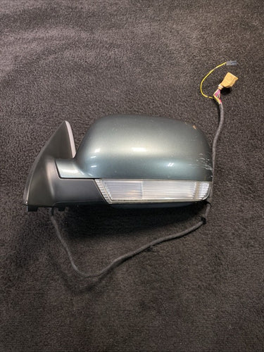 010714 2004-2007 Volkswagen Touareg Left Driver Door Power Side View Mirror OEM 010714