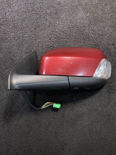 3303-007 2007-2014 Volvo XC90 Power Side View Mirror Left Driver Door Red OEM 3303-007