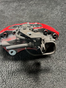 2014 Maserati Quattroporte Rear Brembo Brake Calipers Red OEM