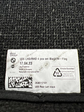 2023 BMW X1 Carpet Floor Mat Set Black OEM