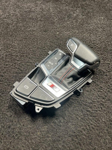 2018 Audi S4 Center Console Shifter Knob W/ Trim OEM Black