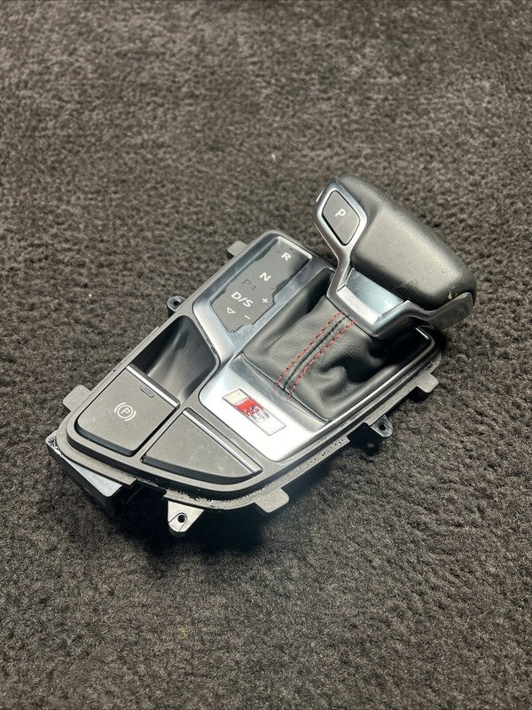 2018 Audi S4 Center Console Shifter Knob W/ Trim OEM Black