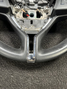 2017 Maserati Ghibli Steering Driver Wheel Assembly OEM Black/Wood