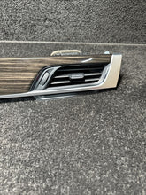 9292740 2016 BMW X1 Front Dash Wood Trim W/ Air Vents OEM 9292740