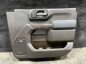 2020 GMC Sierra 2500 3500 Denali Interior Door Card Panels Set Walnut with Ash