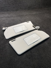 2001-2002 Mazda Millenia Sun Visor Pair Set Left & Right Beige OEM