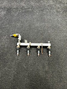 0280151247 11-16 Chevrolet Cruze Fuel Rail Assembly W/ Injectors OEM 0280151247