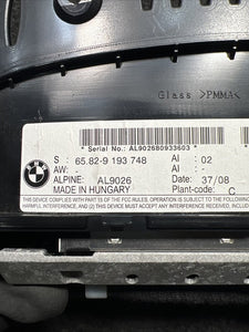 9193748 2009 BMW 528i Information Nav Display Screen OEM 9193748