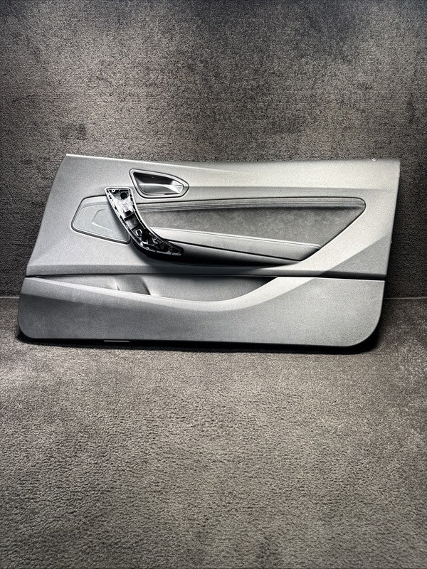 8075620 2020 BMW M2 Competition Front Right Door Panel Black W/ Alcantara OEM 8075620