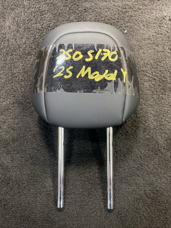 2020-2025 Tesla Model Y Rear Left/Right Seat Head Rest Black OEM