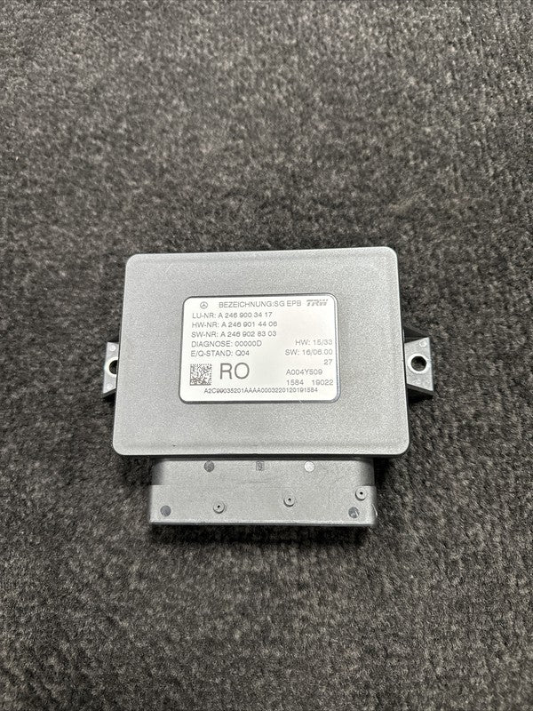 A2469003417 2019 Mercedes GLA250 Electronic Parking Brake Control Module OEM A2469003417