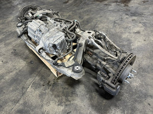 16-20 Tesla Model X 75D Rear Subframe Cradle With Electric Motor Suspension