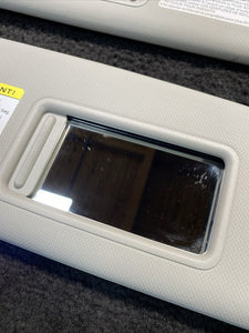 2009-2012 Audi Q5 Left & Right Sun Visor Set OEM