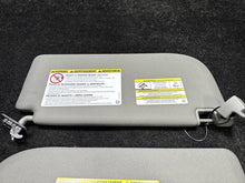 2022 Ford F250 Front Left & Right Side Sun Visors Set OEM Gray