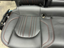 2017 Maserati Levante Complete Black Leather with Red Stitch Seats Kit Set