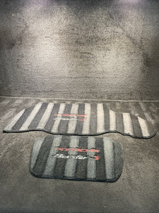 2001 Porsche Boxster S Interior Carpet Floor Mat Set W/ Red Stitching OEM