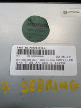 05064058AJ 2007-2008 Chrysler Sebring Radio Stereo CD Player OEM 05064058AJ