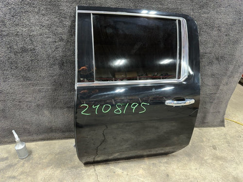 20-24 Silverado Sierra Denali 2500 3500 Rear Left Door Assembly Black
