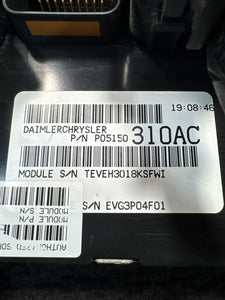 P05150310AC 2009 Dodge Challenger SRT8 Engine Control Unit Module ECU OEM P05150310AC