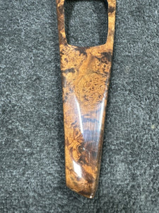 9265529703 2013 BMW F30 328i Center Console Trim Bezel Wood Grain OEM 9232072
